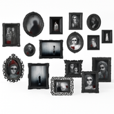 Dark Manor Halloween Frame & Picture Cutouts - 30-Pack